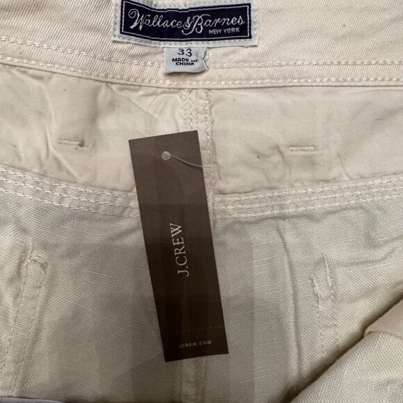 Wallace & Barnes 4.75" painter camp short from J. Crew * sz 33 - Picture 3 of 5